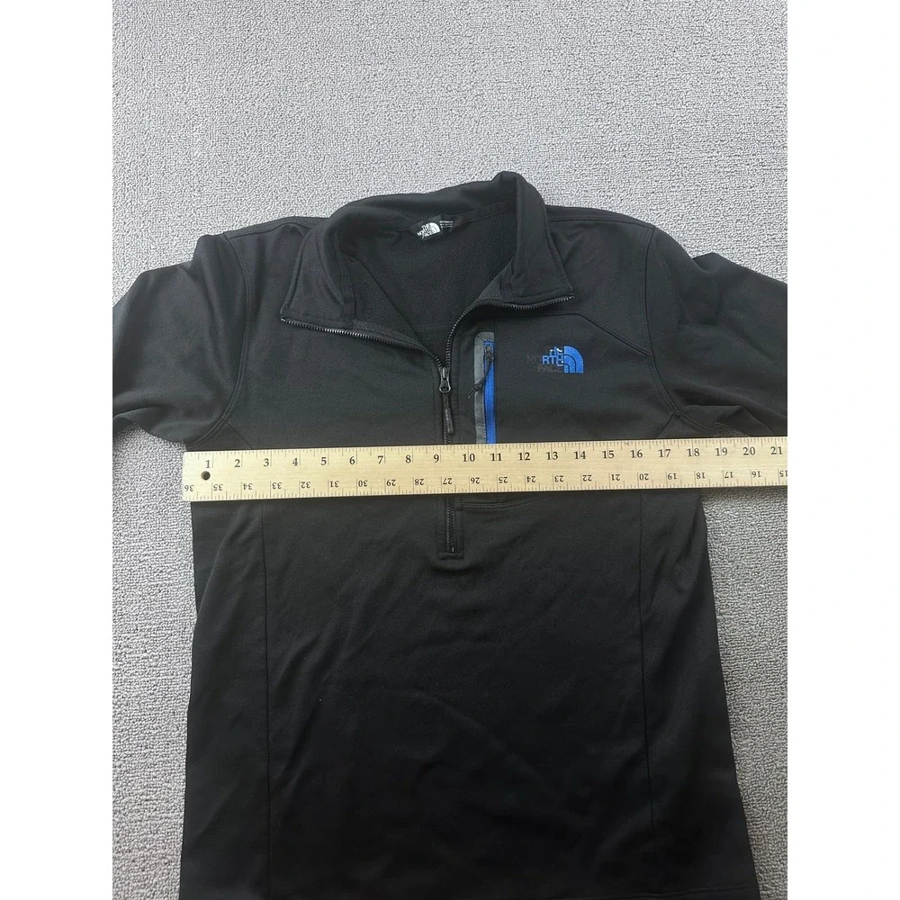 North Face Pullover Men S Black Canyonlands 1/2 Zip Fleece Active CUG0 Hiking